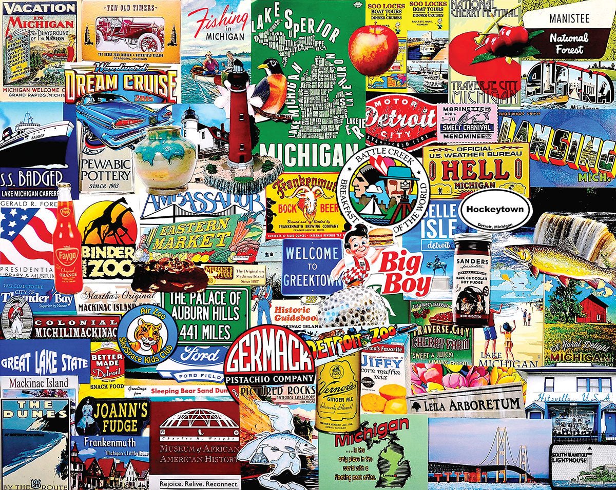 I Love Michigan (1221pz) - 1000 Pieces