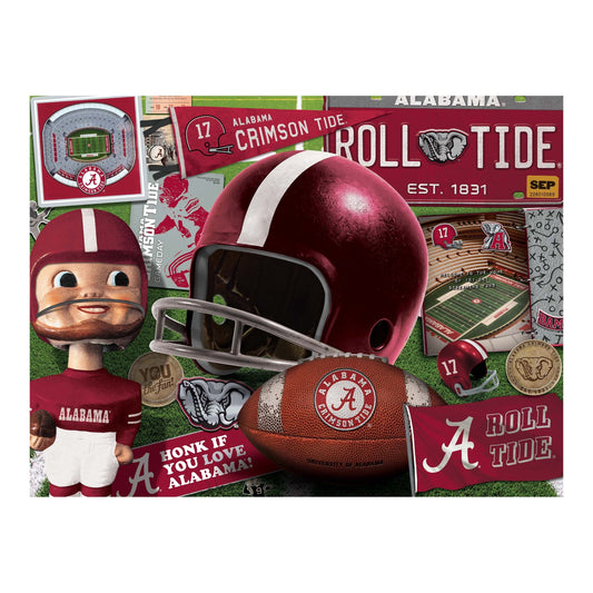 Alabama Crimson Tide Retro Series (950066) - 500 Pieces
